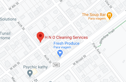 HNO Cleaning Service Map