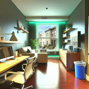Home office cleaning